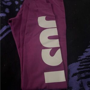 NFL women's  Purple Leggings